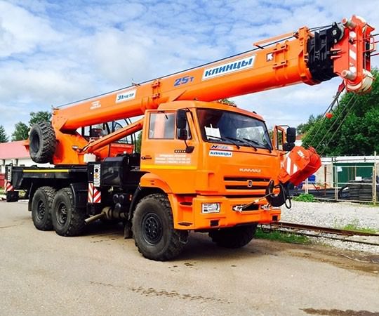 Аренда автокрана в Тобольске и  Тюменской области